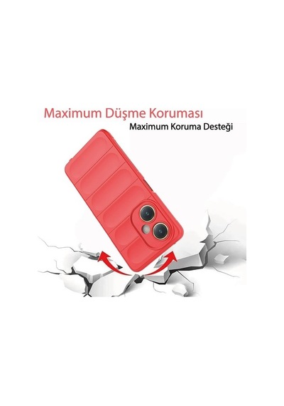 Y27 Kılıf Optimum Silikon - Lacivert Çok Renkli