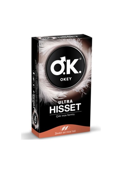 Okey Prezervatif Ultra Hisset 10'lu - 6 Adet Tarı