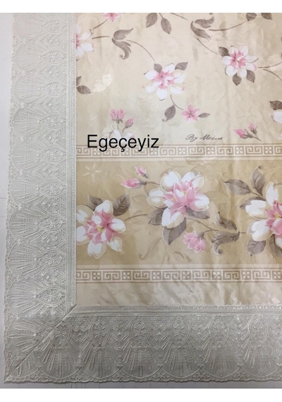 Muşamba Masa Örtüsü Pvc Kenarı Dantel Süper Japon Teknolojisi. (461263181)