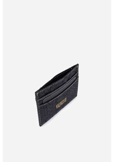Valmenti Unisex Hakiki Deri Siyah Kartlık 1148 062 Krtlk Sk25-26 Sıyah Pıton Siyah