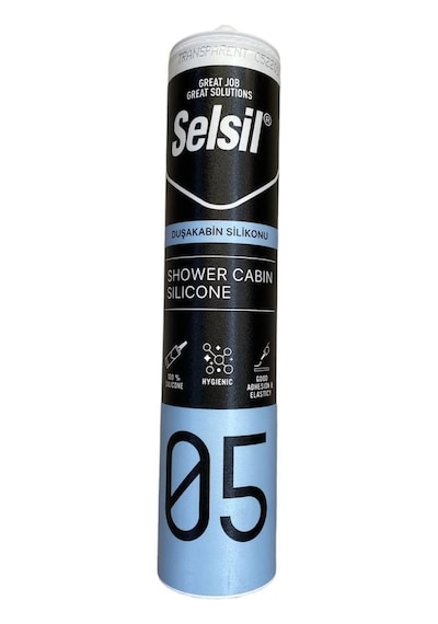 05 Mutfak Duşakabin Silikonu Şeffaf 280 Ml Diğer
