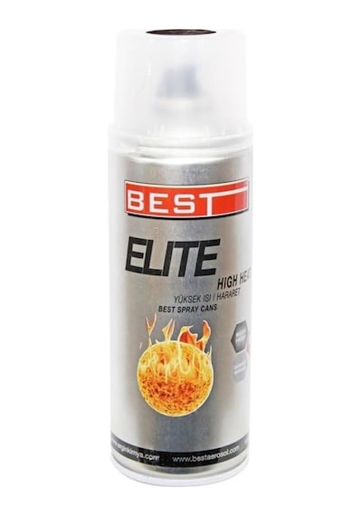 Best Yüksek Isı Hararet Boyası 400 Ml Siyah 1434