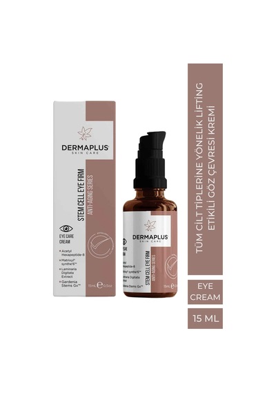 Dermaplus Stem Cell  Göz Çevresi Bakım Kremi 15 ML
