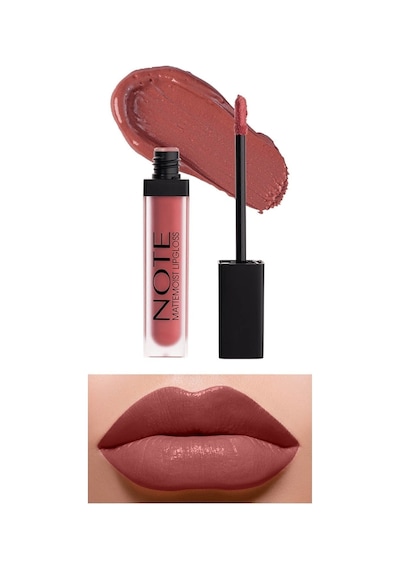Note Cosmetique Mattemoist Lipgloss Yarı Mat Saten Bitişli Likit Ruj 409 Angel - Pembe