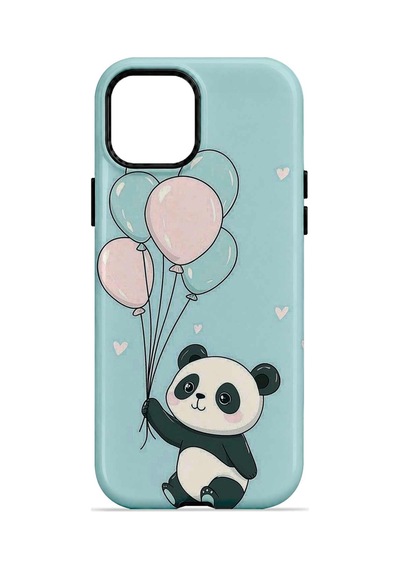 Velvoria Valestra Balonlu Pandalı Apple iPhone Uyumlu 12 Pro Magsafe Koruma Kılıfı Valestra Magline - Balonlu Pandalı