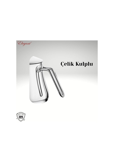 Tr Alya 1,5 Lt Çelik Kulplu Tek Demlik Paslanmaz Çelik Genel