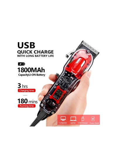 Dearling Şarjlı Saç Kesme Makinesi Rf-107 Go53/00524