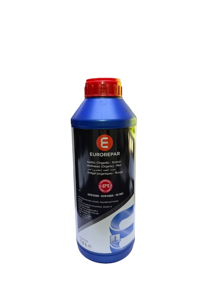 Eurorepar Antifriz 1.5 Litre Kırmızı -37 Derece Organik