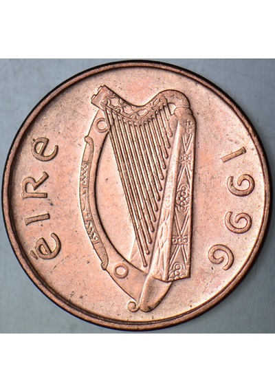 İrlanda 1 Penny 1996 Çilaltı.