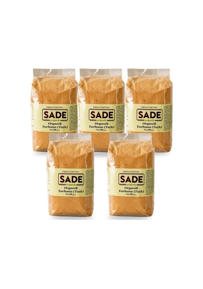 Sade Organik Tatlı Tarhana 500 G 5'li Paket