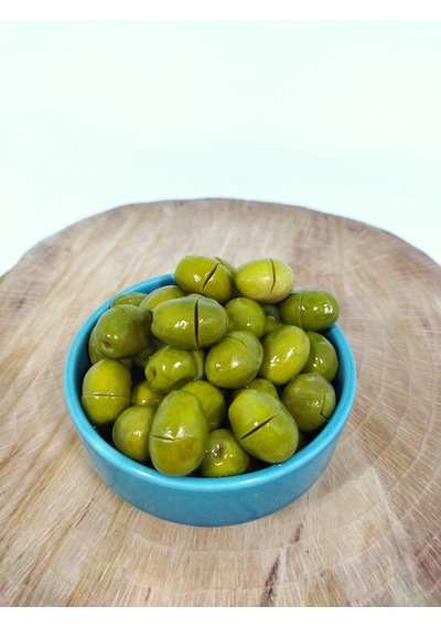 Etik Yerli Ürünler İzmir Çili Cinsi Kırma Tatlanmış Zeytin 3 KG