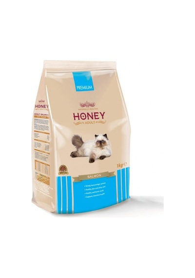 Honey Premium Somonlu Yetişkin Kedi Maması 1 KG