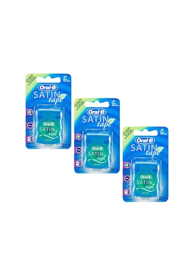 Oral-B Satin Tape Naneli Diş İpi 25 M x 3 Adet
