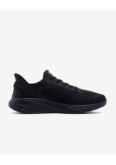 Skechers Bobs Squad Chaos Solıd Step Erkek Siyah Spor Ayakkabı 118312 Bbk Siyah