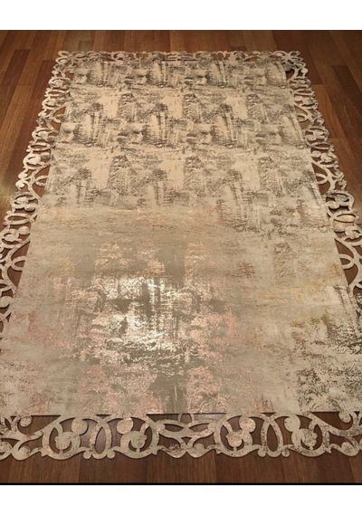 Hoom Rugs Deri Halı 05 B.copper Dekoratif Deri Halı