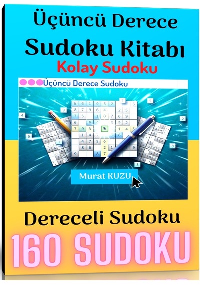 Dereceli Normal Sudoku Kitabı Üçüncü Derece