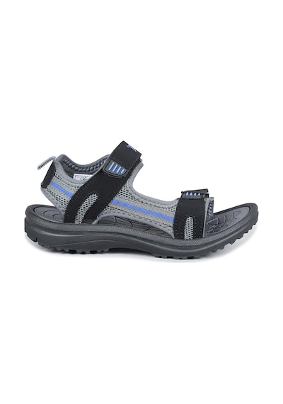 Jump 30068 Siyah - Mavi Erkek Çocuk Cırtlı Günlük Sandalet 001