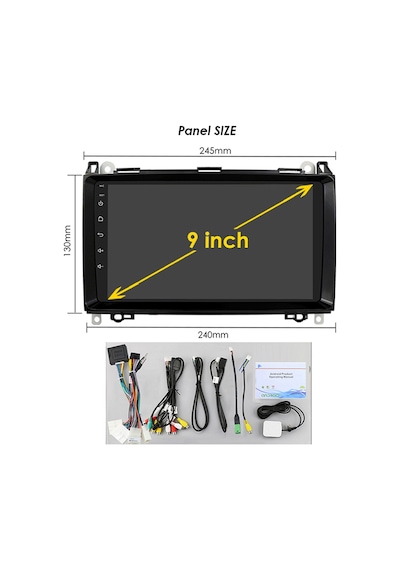 Exvol Mercedes Sprinter Crafter B200 Vito Android Multimedya Ips