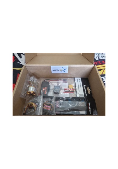 Drone Uçak Parkjet Elektronik Paketi Hobbywing Skywalker 50a Esc, 2212 2200kv Motor, Gemfan Vortex 6 4e Pervane Ve 2 Adet Mg90s Metal Dişli Servo
