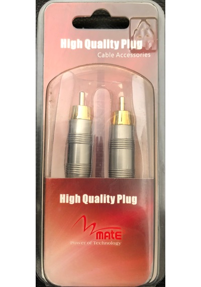 Vmate Mtp 001 Yüksek Kaliteli Rca Konnektör 2 Adet