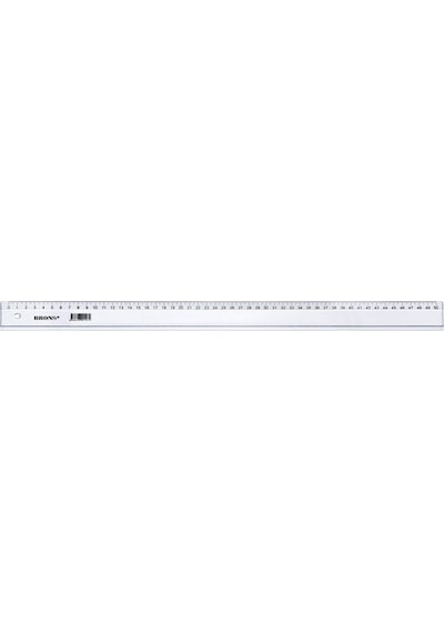 Brons Cetvel 50 CM BR-227 Şeffaf