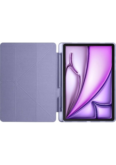 Apple Uyumlu iPad, Air 11 10.9 Inç Air 4 5 6 2020 2022 2024 Kılıf Kalem Bölmeli Stadlı Uyku Modlu Akıllı Case Kılıf
