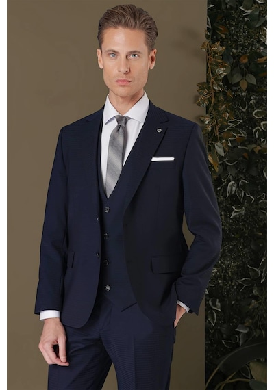 Efor Tk 887 Slim Fit Lacivert Klasik Takım Elbise Lacivert Efor Tk 887 Slim Fit Lacivert Klasik Takım Elbise Lacivert