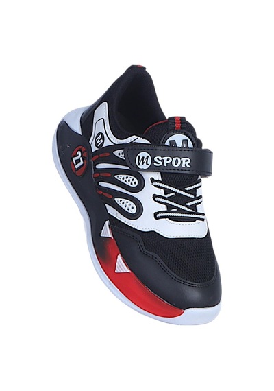 Ayakcenter M Spor 4002 Siyah Erkek Çocuk Sneaker Ayakkabı Siyah