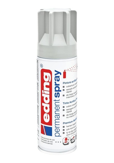 Edding Lıght Grey Mat 925 Akrilik Sprey Boya