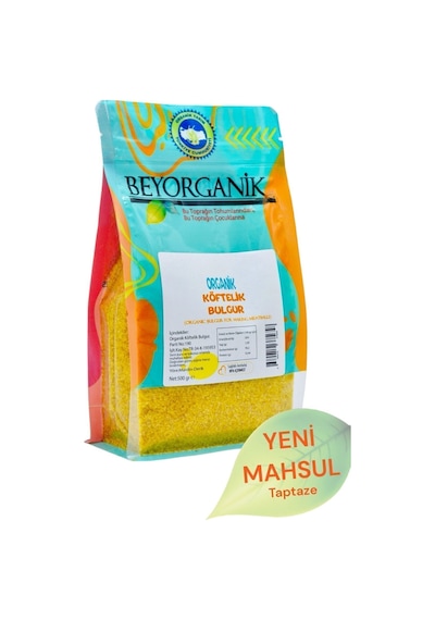 Beyorganik Organik Köftelik Bulgur 500 G