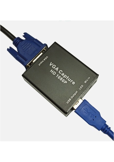 Usb Vga Hd Vıdeo Capture Kart 4640P 4K Xbox Ps4 Çevirici Aktarıcı