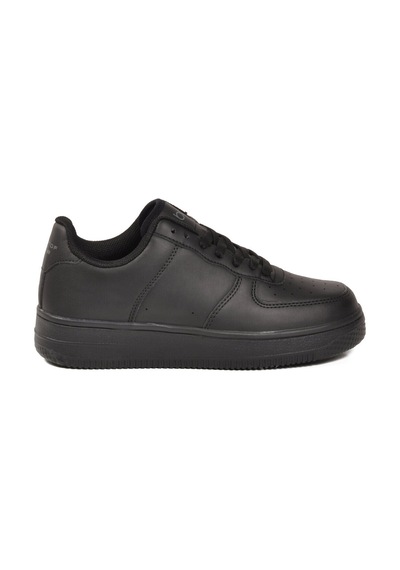 Ayakmod Siyah Bağcıklı Unisex Spor Ayakkabı 042 G