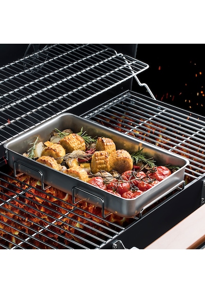 Luxchef Izgara Tavası / Paslanmaz Çelik