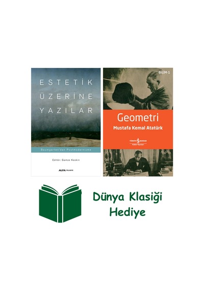 Estetik Üzerine Yazılar + Geometri + Dünya Klasiği Hediye