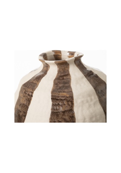 Mudo Home Pulse Brown Vazo 18x21 Cm Diğer
