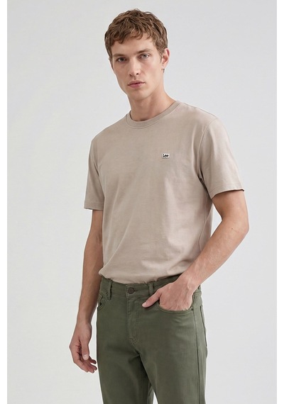 Lee Bisiklet Yaka T-shirt L60ufq614 Beıge