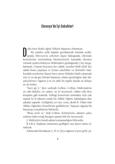 Teftiş: Gizemli Bir Roman Denemesi
