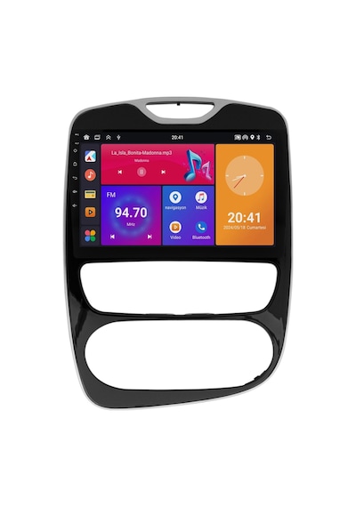 Renault Clio 4 Android Multimedya Sistemi 2017-2020 Crv4452xp