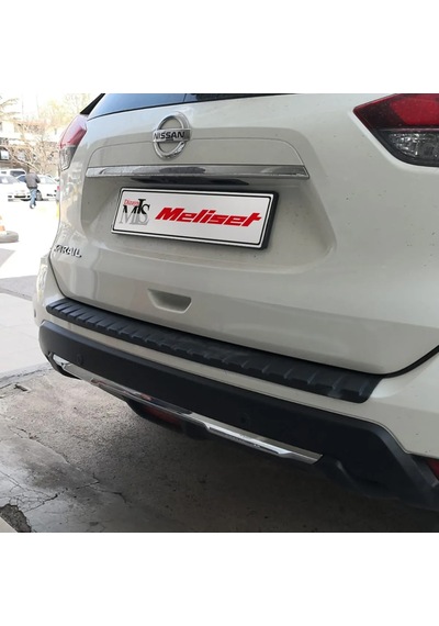 Nissan X-trail Arka Tampon Eşiği Mat Siyah 2017-2021 Arası Uyumlu