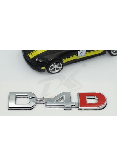 Toyota Uyumlu D4D Rav4 Toyota Uyumlu Camry Hilux Verso Bagaj Krom Abs Yazı Logo