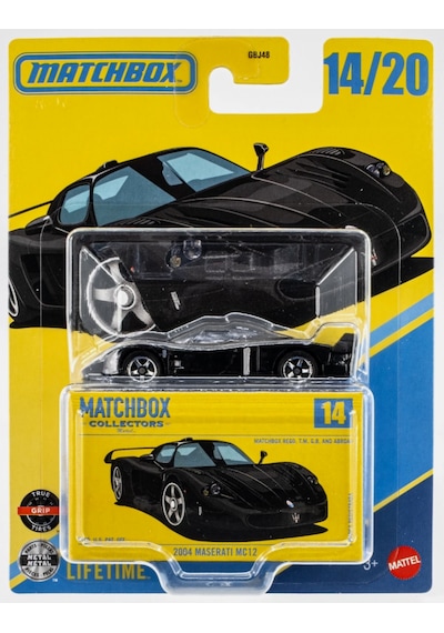 2026 Matchbox Collectors 14 2004 Maserati Mc12 Black Siyah