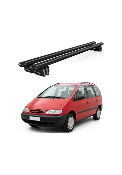Pençe Ford Galaxy Ara Atkı 1996-2000 Uyumlu Siyah Ara Atkı Port Bagaj Tavan Barı