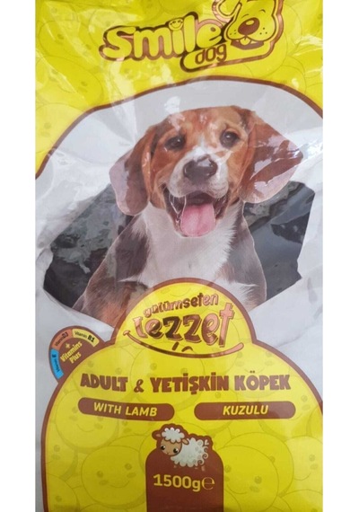Smile Dog 1500g Kuzulu Köpek Maması