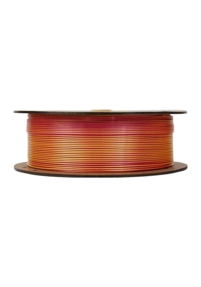 Nanelab Çift Renkli Silk Pla Filament - Altın-kırmızı - 1.75mm - 1kg