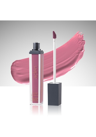 Aden Liquid Lipstick - Likit Ruj 34 Mauve Eflatun Çok Renkli