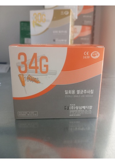 Sungshim 34 G x 4 MM Mezoterapi Ucu