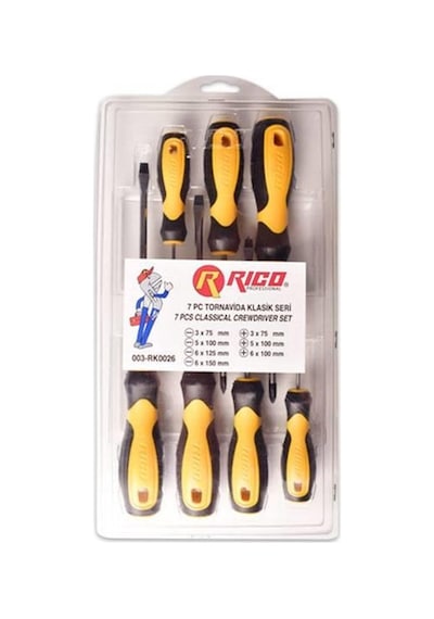 Rico Klasik Tornavida Seti 7 Pcs