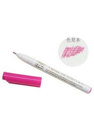 Zig Wınk Of Stella Simli Keçeli Kalem Pigment Mürekkepli K.pembe