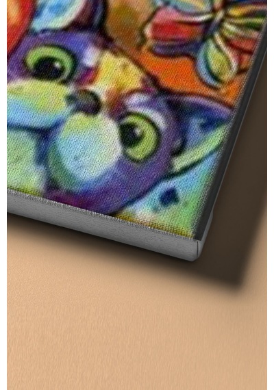 Webstyle Sayılarla Boyama Seti Kasnaklı Neşeli Kediler 40 X 50 Cm