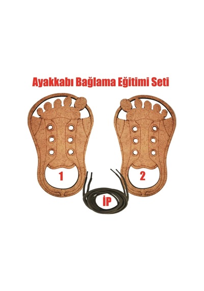 Ayakkabı Bağlamayı Öğrenme - İnce Motor Geliştirme Etkinliği